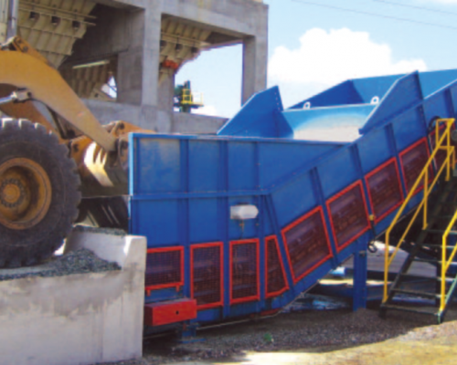 Bộ nạp bề mặt vật liệu di động