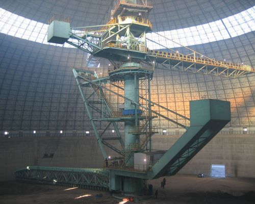 M&aacute;y xếp v&agrave; thu hồi b&ecirc;n xếp chồng l&ecirc;n nhau h&igrave;nh tr&ograve;n